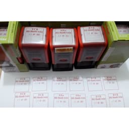 Khắc dấu Bưu Điện (dấu tròn, vuông) đường kính 32mm có ngày tháng năm thay đổi (Trodat 43132) 3