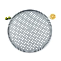 Woedpez Pizza Pan Pizza Đĩa Nướng Bánh Chống Dính Máy Nướng Bánh Chảo Giòn Khay Có Lỗ 7