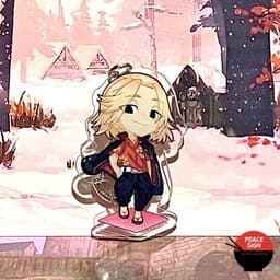 (mua 1 tặng 1) ( mica trong acrylic ) Móc khóa TOKYO REVENGERS ver ĐỨNG Kịch Trường Của Takemichi anime chibi xinh xắn 8