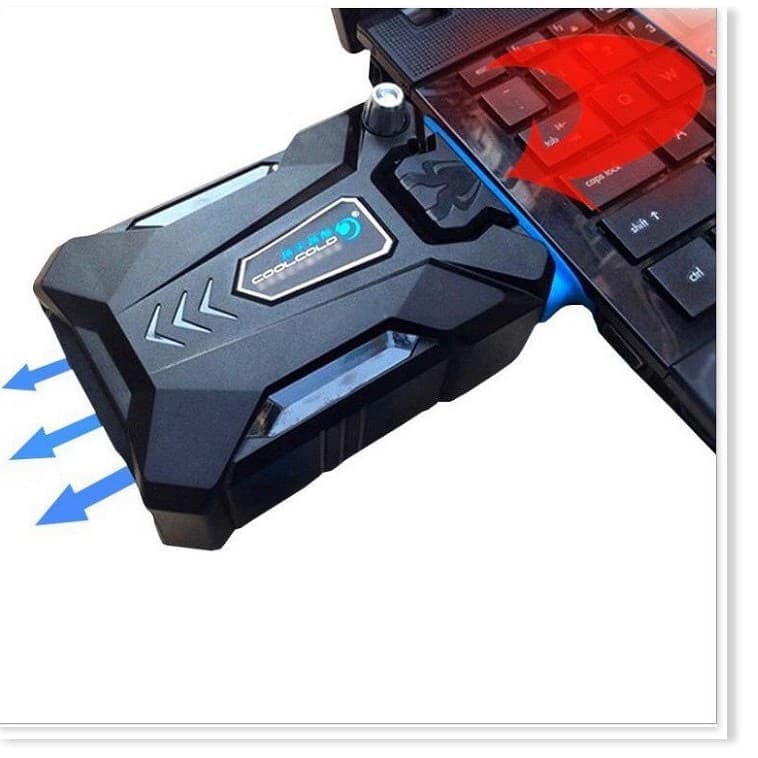 Quạt hút gió tản nhiệt laptop Coolcold ICE TROLL NEW 2020