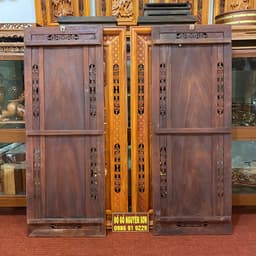Bộ tranh tứ quý" vinh hoa phú quý" gỗ hương dát vàng kích thước 37*107,dày 4cm 6