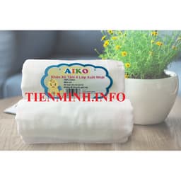 Khăn Xô, Khăn Tắm Em Bé Dày 4 lớp Xuất Nhật - AIKO/UNMEI - BỊCH 1 khăn/túi - Dùng Quấn, Lau Mình Cho Bé 4