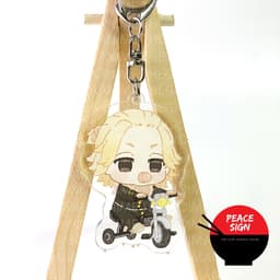 (mua 1 tặng 1) ( EM BÉ ) Móc khóa in hình TOKYO REVENGERS Kịch Trường Của Takemichi anime chibi Mica trong acrylic 6