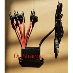 Bộ tạo ion âm 12V / 5V công suất cao 06 râu 60 triệu ion khử khói khử mùi cho ô tô, văn phòng... 2