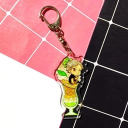 (mua 1 tặng 1) Móc khóa Haikyuu Vua bóng chuyền ver KEM skin mica trong acrylic chibi anime cute quà tặng dễ thương 6