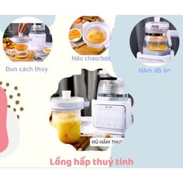 Ấm đun nước siêu tốc thông minh đa chức năng Burabi 6