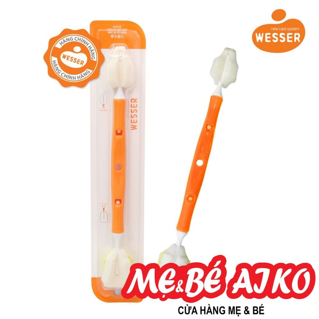 Dụng cụ vệ sinh bình sữa đa năng Wesser