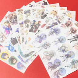 Ảnh dán GENSHIN IMPACT game sticker anime chibi trang trí xinh xắn 2