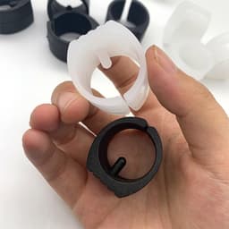 Đệm nhựa cho chân ghế hình chữ U, đệm lót chân bàn ghế 6