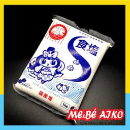 MUỐI ĂN TINH KHIẾT 99% 1KG SHIOJIGYO JAPAN AN TOÀN CHO TRẺ NHỎ 2
