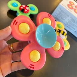 Set 3 con quay spinner, con quay đồ chơi chong chóng dính tường, âm thanh vui nhộn cho bé 6