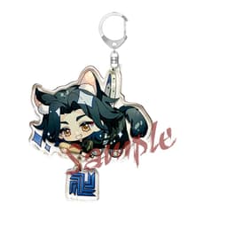 (mua 1 tặng 1) Móc khóa mica TOKYO REVENGERS ver TAI THÚ TREO hình in 2 mặt 4