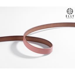 [Tặng hộp 20.10] Thắt lưng nữ ELLY ED57 khóa luồn dây da thật cao cấp dây nịt nữ thời trang chính hãng 8