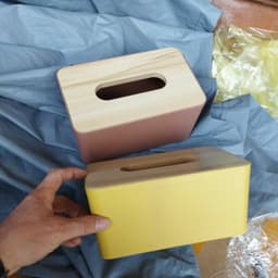 Hộp Đựng Khăn Giấy Nắp Gỗ Sang Trọng 6