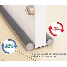 Thanh chặn cửa [Có 4 Màu] dài 100cm chắn cửa, miếng chắn đáy khe cửa chống thoát hơi máy lạnh ngăn côn trùng bụi bẩn 6