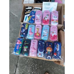 Hộp bút 3D, hộp đựng bút cho bé trai bé gái trẻ em học sinh tiểu học, hình ảnh in nổi dễ thương 4