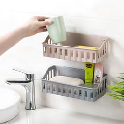 Kệ dán tường để đồ nhà tắm loại lớn 1