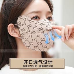 K01 Khẩu Trang 3 Lớp Thoáng Khí Kháng Khuẩn Có Thể Giặt Và Tái Sử Dụng Cho Nam Và Nữ 2