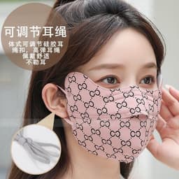 K01 Khẩu Trang 3 Lớp Thoáng Khí Kháng Khuẩn Có Thể Giặt Và Tái Sử Dụng Cho Nam Và Nữ 3