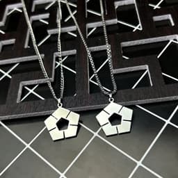 Dây Chuyền Logo BLUE LOCK Unisex - Vòng Cổ Anime Chibi Nagi Bachira Isagi Quà Tặng Phụ Kiện 5