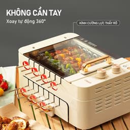 TJean Bếp Nướng Điện Không Khói bếp nướng điện cao cấp đa năng gia đình 2