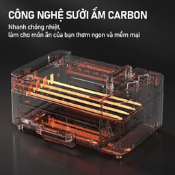 TJean Bếp Nướng Điện Không Khói bếp nướng điện cao cấp đa năng gia đình 4
