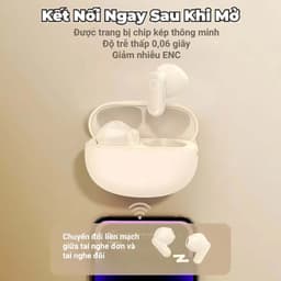 Tai nghe KY5 Nhét Tai Ánh Sáng Mới Nhất [3 Quà tặng] 1 Nhãn dán hoạt hình+1 Dây buộc+1 Bao tay chơi game, Âm thanh nổi mức HiFi, Micrô tích hợp, Chống nước iPX5, Điều khiển cảm ứng 5