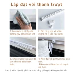 Rèm trang trí gương, Rèm ngắn tủ, chặn trượt, Kệ phòng tắm Rèm bụi, Hoa. Chặn máng xối, không dụng cụ, không khoan, có đường ray trượt. 2