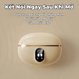 Tai nghe KY5 PRO Nhét Tai Ánh Sáng Mới Nhất [Quà tặng miễn phí] 1 Nhãn dán hoạt hình+1 Bao tay chơi game,Âm thanh nổi mức HiFi, Màn hình kỹ thuật số thông minh, Micrô tích hợp, Chống nước iPX5, Điều khiển cảm ứng,Giảm tiếng ồn ENC 6
