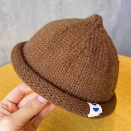 Mũ dưa COFORDOS, Mũ dệt kim ấm áp mùa thu đông cho trẻ em, Beanie màu trơn mềm mại thông thường cho bé 1-5 tuổi 8