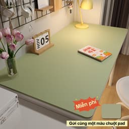 [Vận chuyển nhanh] 70X140 Thảm để bàn bảo vệ mắt thân thiện với môi trường Thảm da 70X120 để bàn lớn để bàn học sinh đa năng học trẻ em viết chuyên dụng Khăn trải văn phòng chuột cực lớn Chống thấm nước Dễ lau chùi Kích thư 1