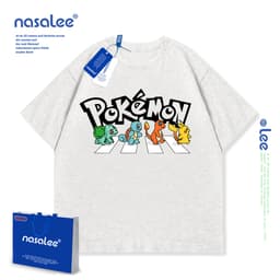 Áo thun bé trai tay ngắn in hình Pikachu dễ thương Cotton 6