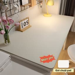 [Vận chuyển nhanh] 70X140 Thảm để bàn bảo vệ mắt thân thiện với môi trường Thảm da 70X120 để bàn lớn để bàn học sinh đa năng học trẻ em viết chuyên dụng Khăn trải văn phòng chuột cực lớn Chống thấm nước Dễ lau chùi Kích thư 2