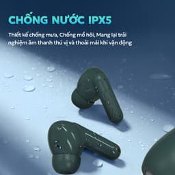 X6 Mới Nhất ENC Tai Nghe [2 Quà tặng] 1 Nhãn dán hoạt hình+1 Bao tay chơi game, Thiết kế viên nang không gian, Âm thanh nổi cấp độ HiFi, Mic tích hợp chống nước IPX5, Giảm tiếng ồn 9