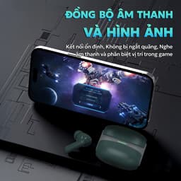 X6 Mới Nhất ENC Tai Nghe [2 Quà tặng] 1 Nhãn dán hoạt hình+1 Bao tay chơi game, Thiết kế viên nang không gian, Âm thanh nổi cấp độ HiFi, Mic tích hợp chống nước IPX5, Giảm tiếng ồn 7