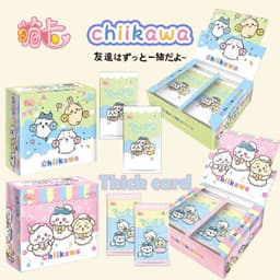 (LT-chiikawa) 1 Pack Lẻ Thẻ Dày Chiikawa (Usagi, Chiikawa, Hachiware) - Blind Pack Card Anime Thử Nhân Phẩm Cực Hot 1
