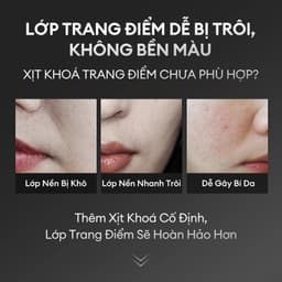 [MINI 30ML] Xịt Khóa Đen COLORKEY Tia Sương Mềm Mại Giúp Khóa Chặt Lớp Trang Điểm Phù Hợp Mọi Loại Da 2