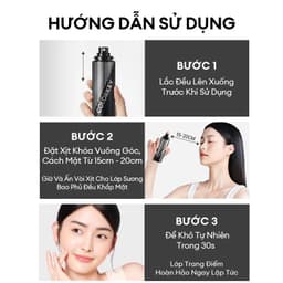 [MINI 30ML] Xịt Khóa Đen COLORKEY Tia Sương Mềm Mại Giúp Khóa Chặt Lớp Trang Điểm Phù Hợp Mọi Loại Da 8