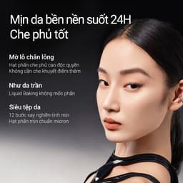 Kem nền Carslan Black Magnet Kháng nước mồ hôi , mịn lì, Bám nền Bền màu suốt 24H 30g 4