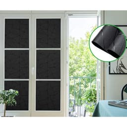 Miếng Dán Kính Chống Nắng, Chặn ánh sáng 100%, Miếng Dán Kính Để Bảo Mật Cửa Sổ, Không Keo Dán Cửa Sổ Kính 6