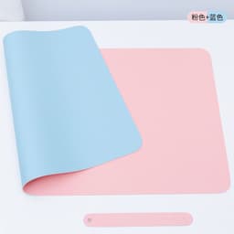 Tấm lót bàn bằng da PU cỡ lớn – Thảm trải bàn hai mặt, chống thấm nước cho văn phòng, gia đình, ăn uống, viết và chơi game 7