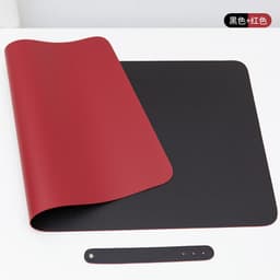 Tấm lót bàn bằng da PU cỡ lớn – Thảm trải bàn hai mặt, chống thấm nước cho văn phòng, gia đình, ăn uống, viết và chơi game 8