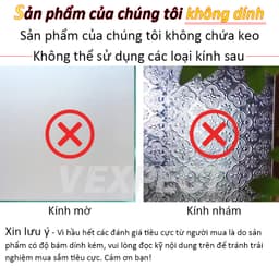 Miếng Dán Cửa Kính Bảo Vệ Sự Riêng Tư Họa Tiết Sọc Có Thể Tháo Rời, Giấy Dán Kính Không Cần Keo 2