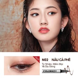 Bút Kẻ Mắt Nước Siêu Mảnh COLORKEY Chống Nước, Không Lem Trôi 0.5ml 5