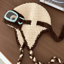 Mũ len dệt kim nam nữ, phong cách thu đông ấm áp, bảo vệ tai khi đi xe đạp 7