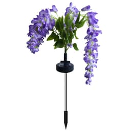 Đèn Led năng lượng mặt trời Wisteria Lantern Đèn sàn chống nước ngoài trời Đèn bãi cỏ năng lượng mặt trời Sân vườn trang trí Mô phỏng Hoa 5