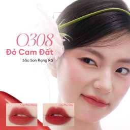 [LIVE - MUA 1 TẶNG 4] Son COLORKEY Watery Tint Phiên Bản Mới - Bền Màu Lâu Trôi, Dưỡng Ẩm Nhẹ Môi, Không Dính Cốc 2.5g 7