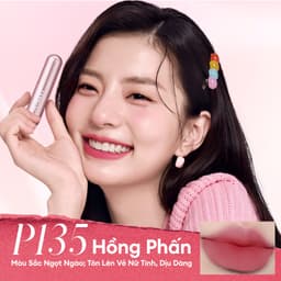 COLORKEY Son Kem Bùn Phiên Bản Mới -  Chất Son Mềm Mịn, Dễ Tán, Che Vân Môi Tốt 2g 5