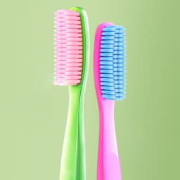 Bàn chải đánh răng dài đầu có lông mềm và tay cầm thoải mái 7
