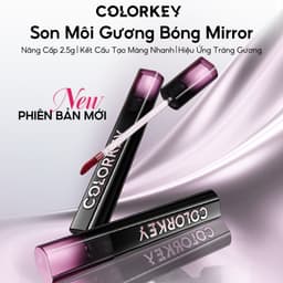 Son Bóng COLORKEY, Gương Bóng Căng Mọng, Lâu Trôi, Son môi bóng 2.5g 2